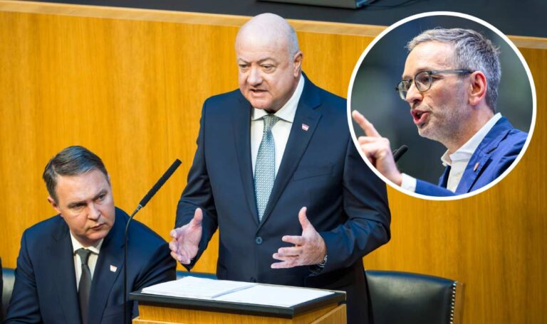 Heftige Beschimpfungen im Parlament: Kickl attackiert Babler und Stocker