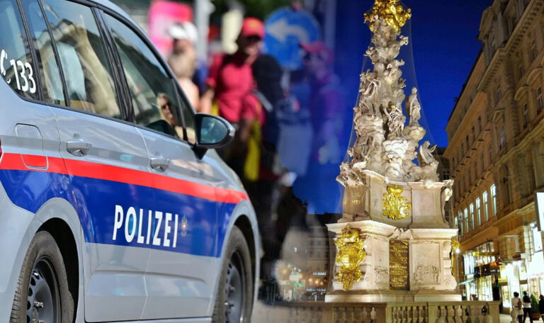 Auto kracht in Pestsäule: Wiener Innenstadt in Aufruhr