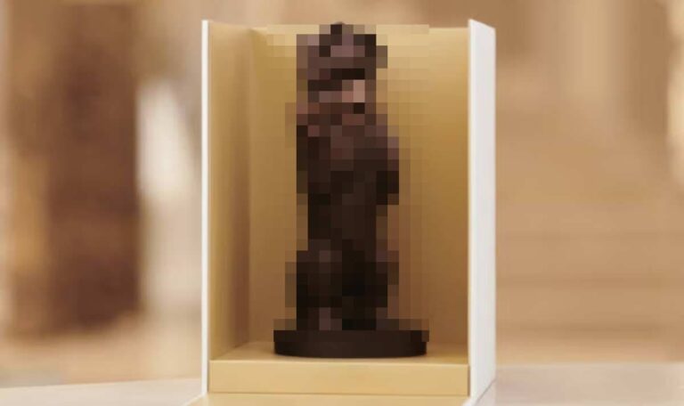 Diors Schoko-Skulptur: Luxuriöser Osterhase für 120 Euro (FOTO)