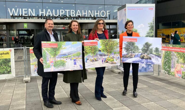 Klimafitte Zukunft für den Hauptbahnhof: Wien und ÖBB starten Großprojekt