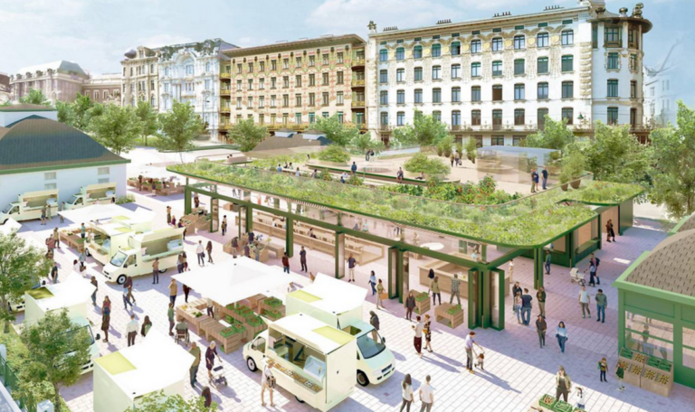 Naschmarkt neu belebt: Bioprodukte und Showküche im Herbst
