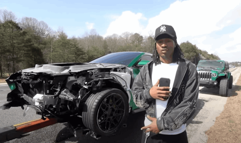 Dann war es vorbei“: Millionen-Influencer schrottet grünen Lambo-Traum