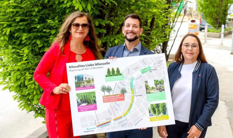 „Raus aus dem Asphalt“: Wienzeile wird zur Baummeile (FOTOS)