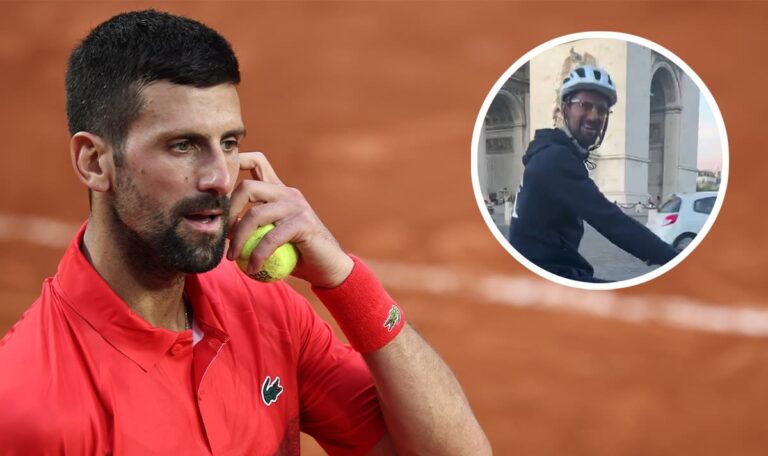 Djokovic radelte durch Paris: „Es wurde wirklich gefährlich“ (VIDEO)