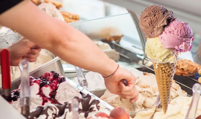 Diese 5 Eissorten haben am wenigsten Kalorien!