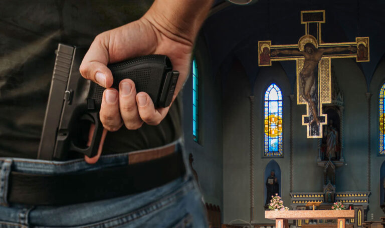 Gottesdienst-Besuch eskaliert – plötzlich wird Waffe gezogen