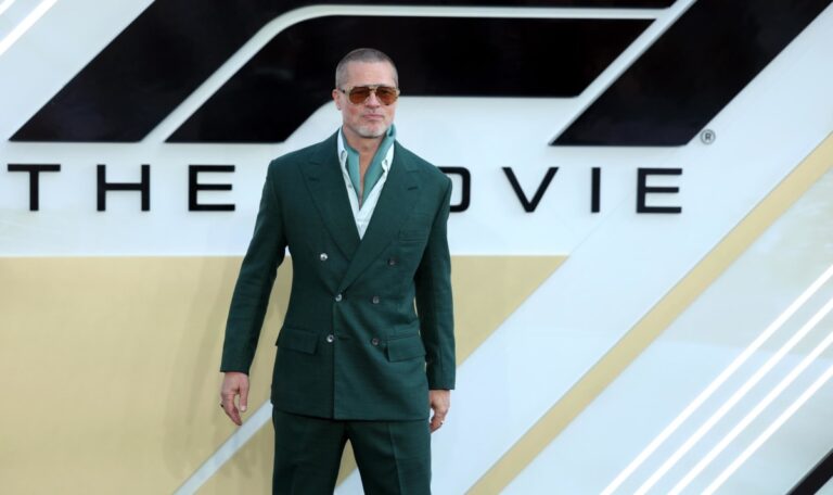 Mit 61 auf der Überholspur: Brad Pitt jagt im Formel-1-Cockpit Rekorde