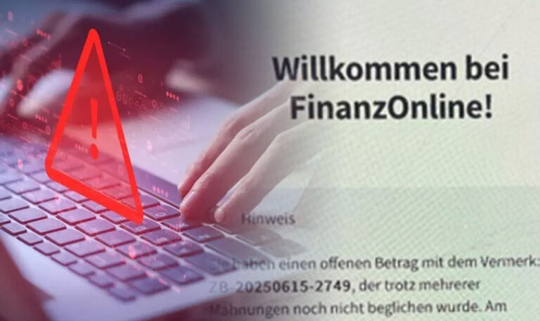Betrugsmasche schlägt zu: 100.000 Euro durch FinanzOnline‑Falle gestohlen