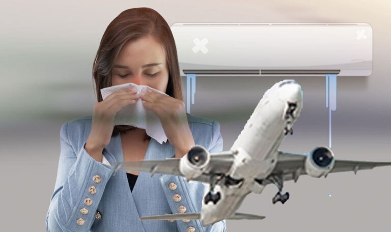 Nach Flug krank wegen Klimaanlage? Ärzte klären auf