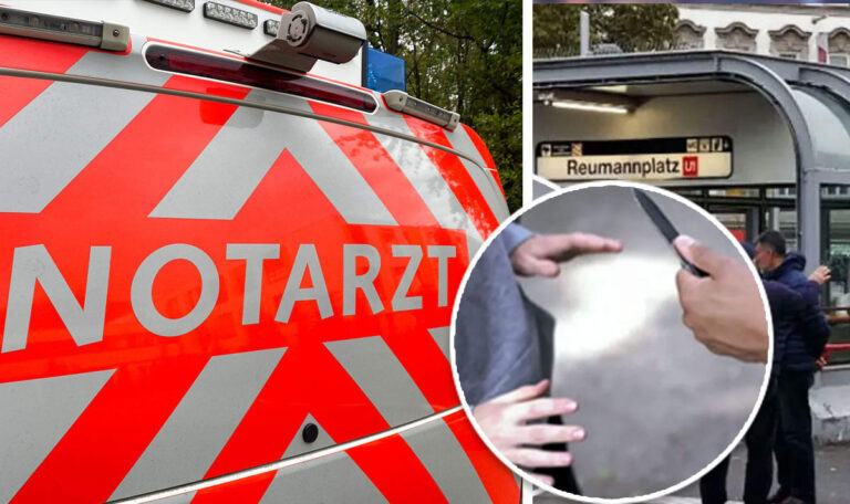 Blutbad am Reumannplatz: Drei Männer niedergestochen