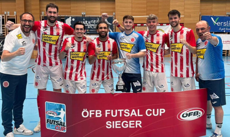 Verdienter Sieg: Stella Rossa gewinnt den ÖFB Futsal Cup