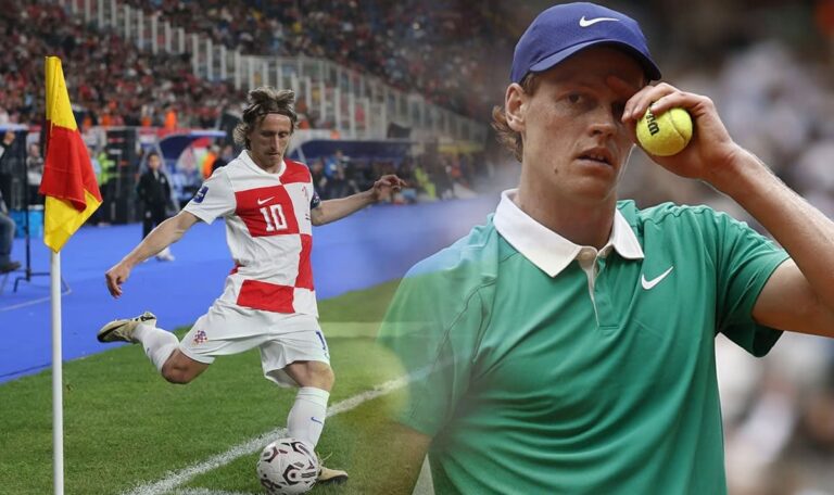 Vor Djokovic-Duell: Sinner spricht über Milan-Liebe und Modric-Transfer
