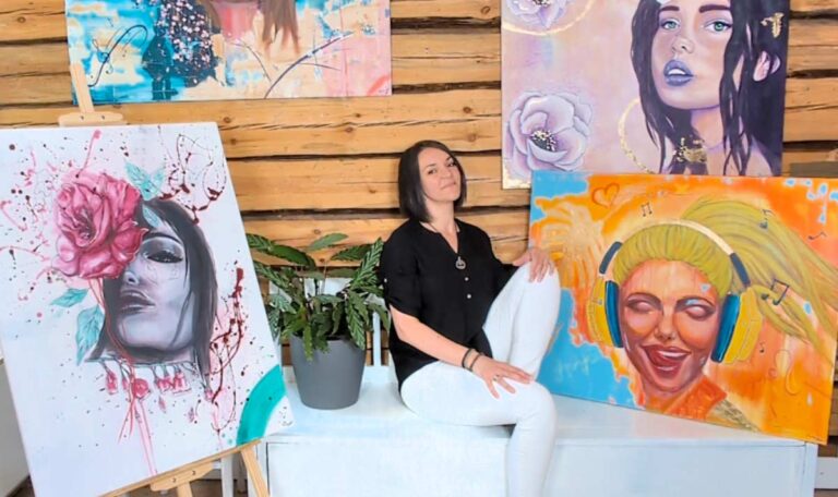 Kunst-Launch aus Schweden: „Wunjo Arts“ bringt weibliche Kraft auf die Leinwand