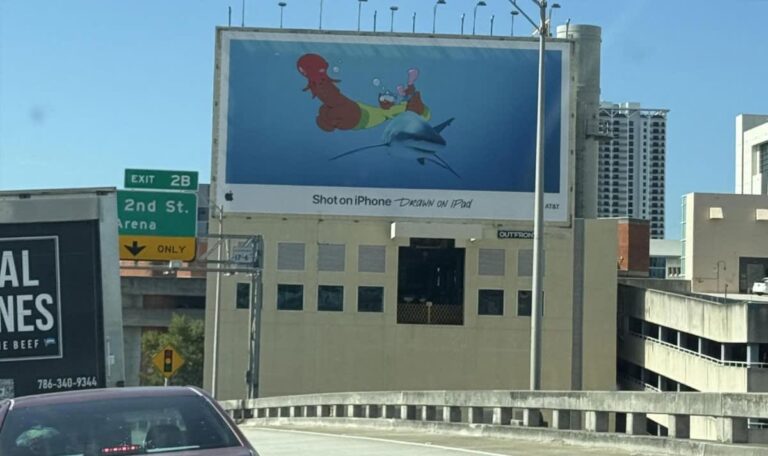 Apple Plakat: Oktopus-Werbung wird zum Penis-Gate