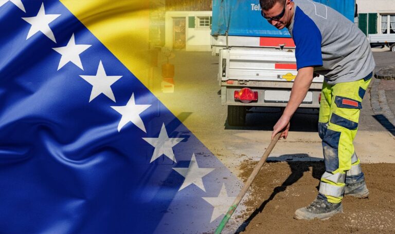 Bosnien-Herzegowina beschäftigt immer mehr ausländische Arbeitskräfte!