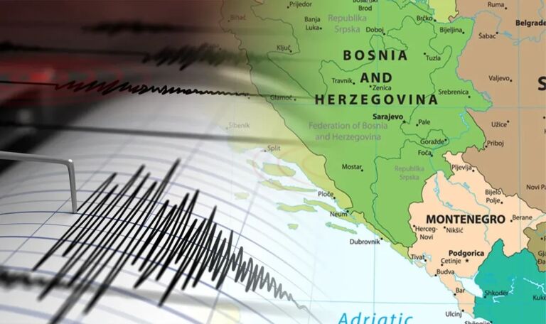 Schockmoment: Erdbeben erschüttert den Balkan