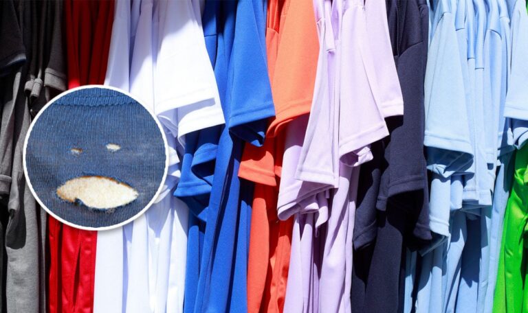 Nicht die Motte ist schuld: Was wirklich Ihre T-Shirts zerstört