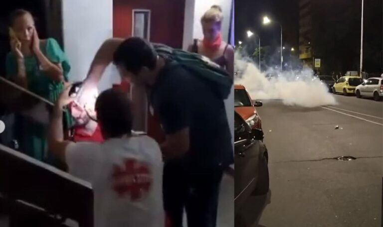 Blutiger Protest: 16 Polizisten bei Belgrad-Krawallen verletzt