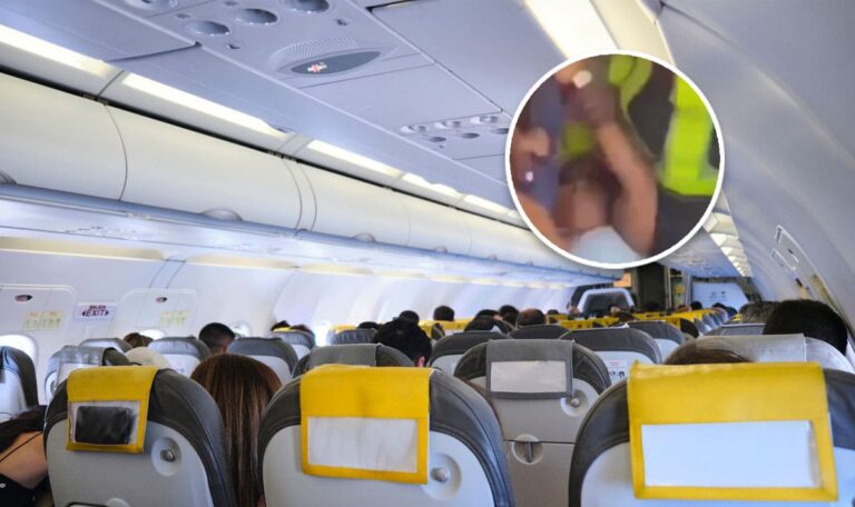 Handy nicht abgeschaltet: Passagierin reißt Stewardess Perücke vom Kopf (VIDEO)