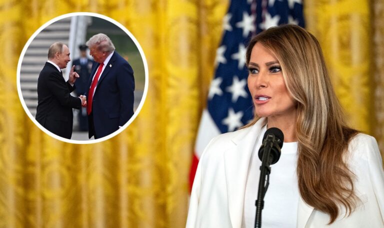 Trump als Zusteller: Melania schrieb Brief an Putin