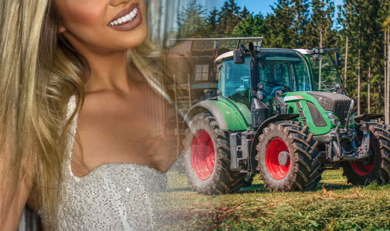 Traktor statt Torte: Vater überrascht serbische Sängerin zum 40er! (FOTO)