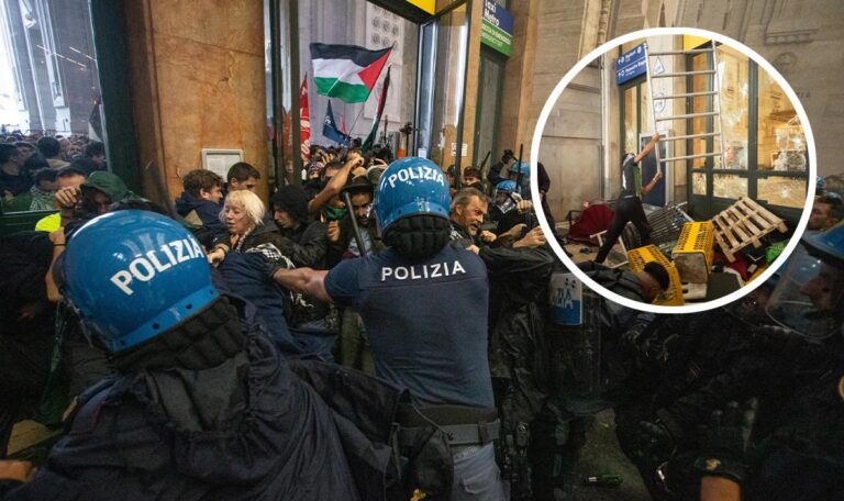 Italien im Ausnahmezustand: Gaza-Massenproteste legen 75 Städte lahm (VIDEOS)