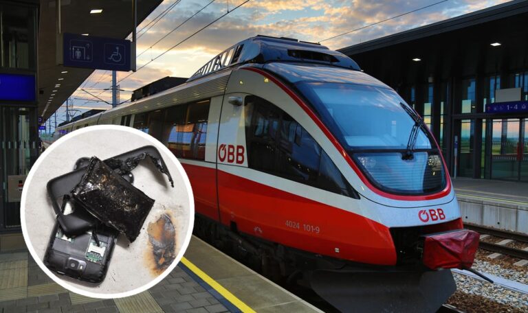Smartphone explodiert im Zug: 200 Passagiere evakuiert