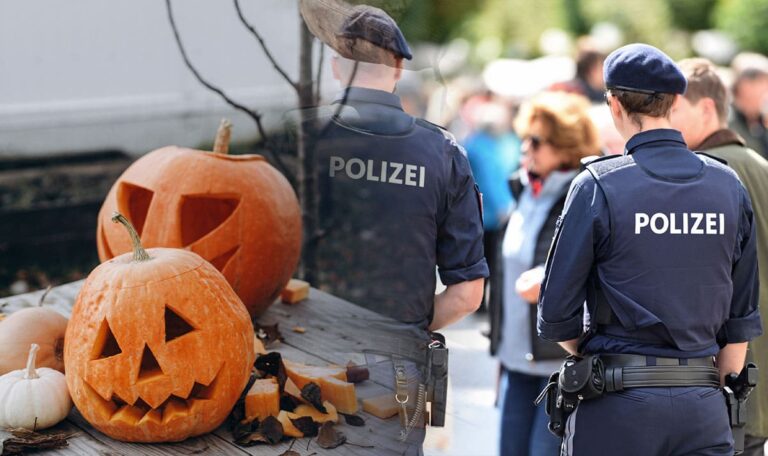 Polizei kündigt harte Strafen für Halloween an!