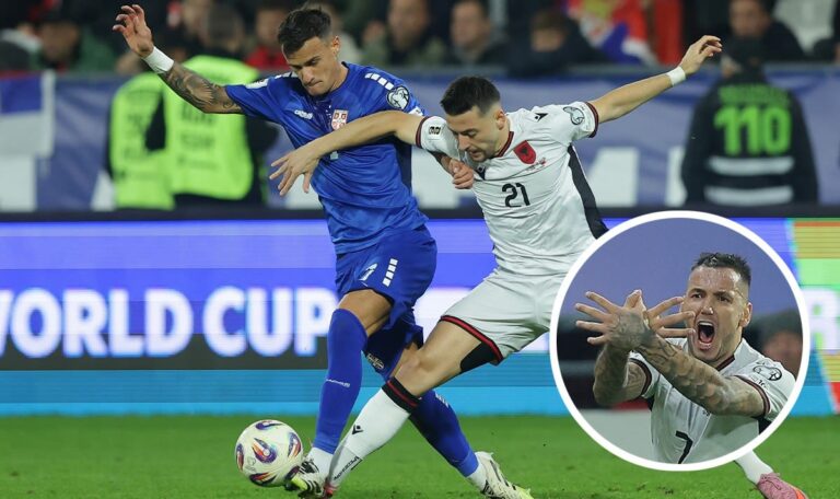Politisch aufgeladenes Match: Albanien lässt Serbiens WM-Traum platzen