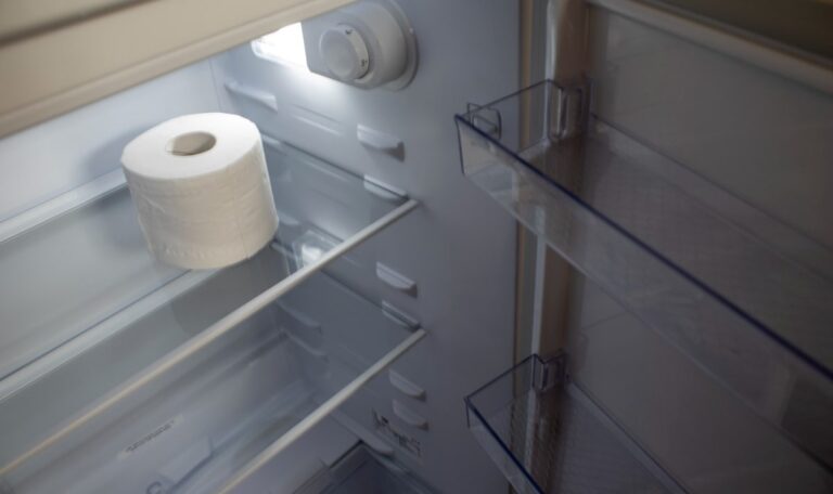 Klopapier-Rolle statt Chemie: Dieser Kühlschrank-Trick verblüfft