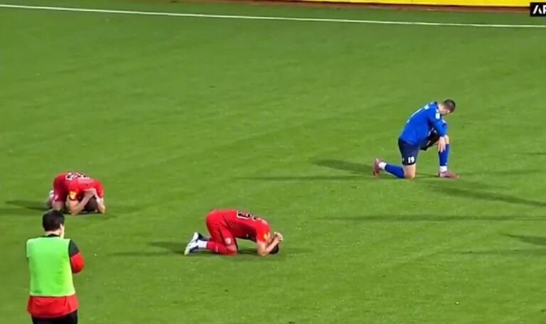 Serbischer Fußball-Trainer stirbt vor den Augen seiner Spieler! (FOTO)