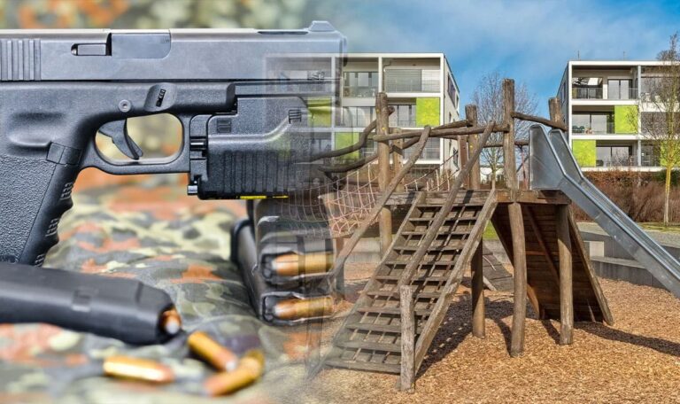 12-Jähriger terrorisiert Kinder mit Pistole im Park!