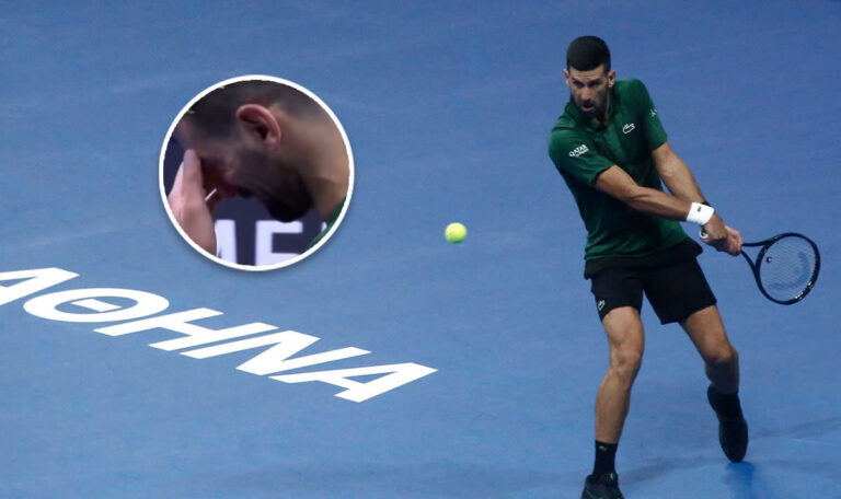 Schock-Moment: Djokovic bricht plötzlich in Tränen aus (VIDEO)