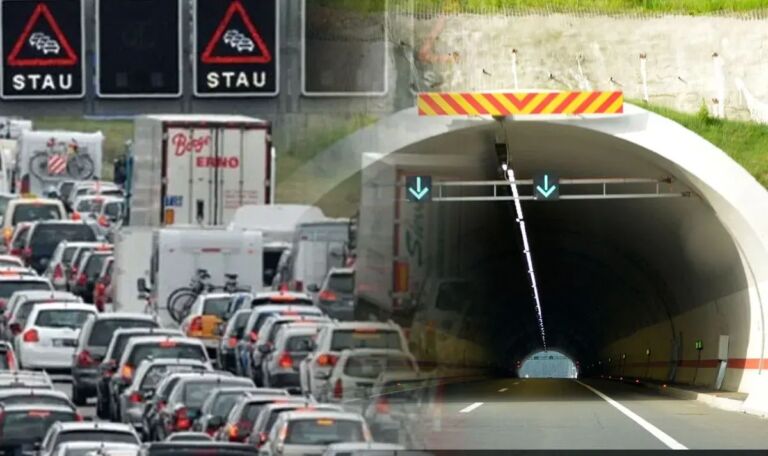 Verkehrschaos: Wichtiger Tunnel gesperrt!
