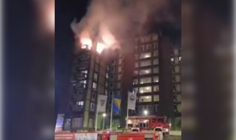 Pflegeheim-Brand in Bosnien: Mindestens zehn Tote (VIDEO)