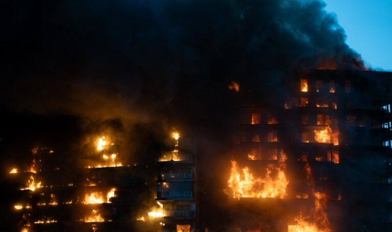 Hongkong in Flammen: Brennende Wohnblöcke fordern mehrere Todesopfer