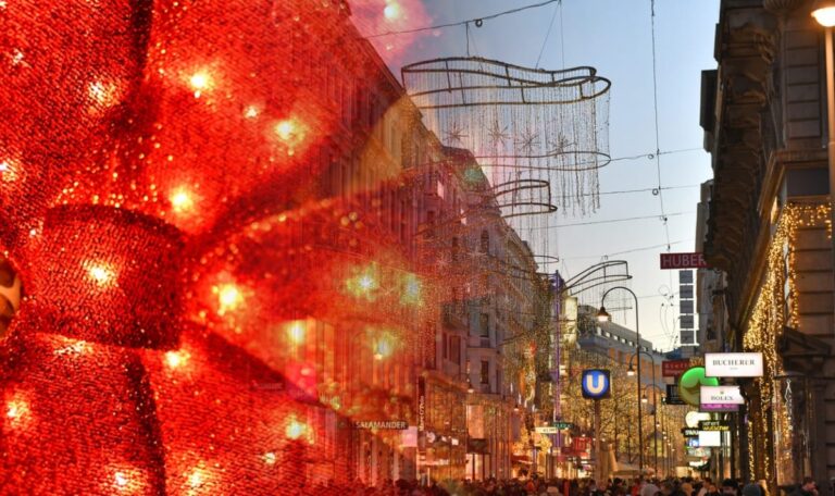 Blitzlichtgewitter: XXL-Schleife sorgt für Chaos
