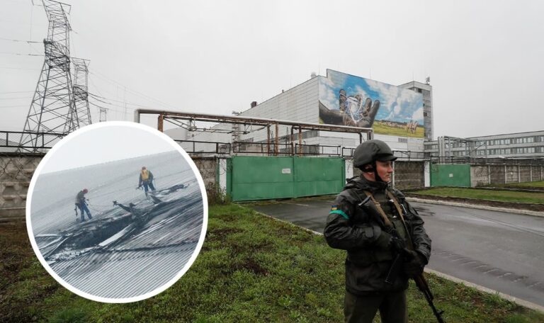 Material nicht mehr eingeschlossen“: Tschernobyl-Hülle durch Drohne beschädigt