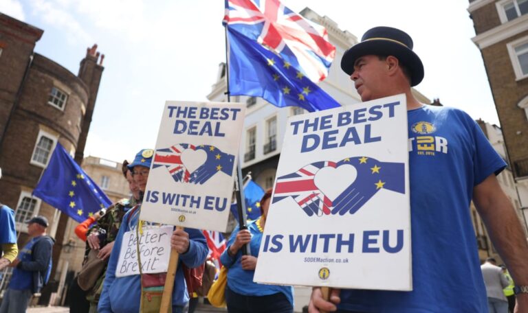 Brexit-Kater: Briten bereuen, doch Brüssel bleibt hart