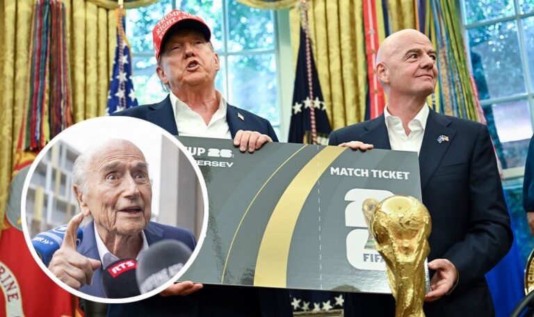 Ex-FIFA-Boss Blatter warnt Fans: „Bleibt der WM in den USA fern!