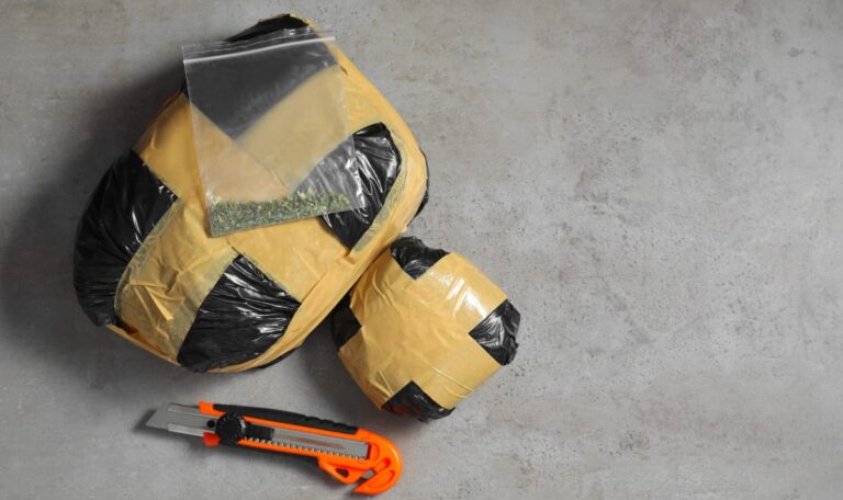 Riesiger Drogenfund am Flughafen: 21-Jährige mit 28 Kilo Cannabis geschnappt