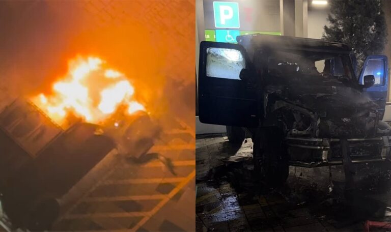 500.000-Euro-Brabus in Flammen – Baka Prase spricht von Erpressung (VIDEO)