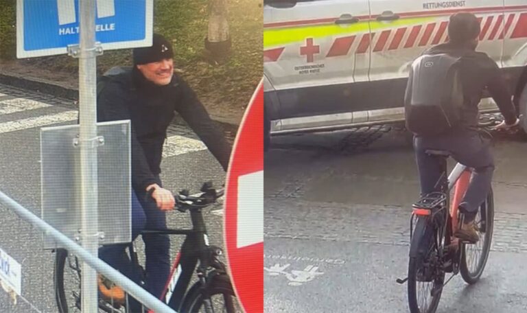 E-Bike-Dieb mit auffälligem Rucksack – 10.000 Euro Schaden