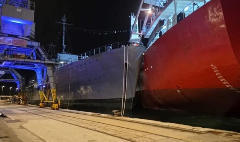 Drama im Hafen: Türkisches Schiff nach Kollision in Rijeka festgesetzt