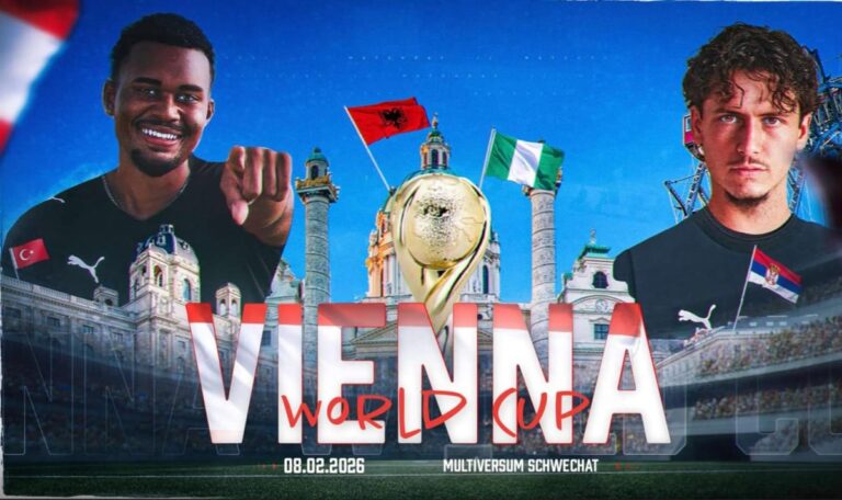 Fussballstars und 2.000 Fans: 12 Nationen kämpfen um den Titel des Vienna World Cup