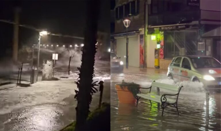 Meer ist in unseren Häusern!“: Schwere Überschwemmungen in Kroatien (VIDEOS)