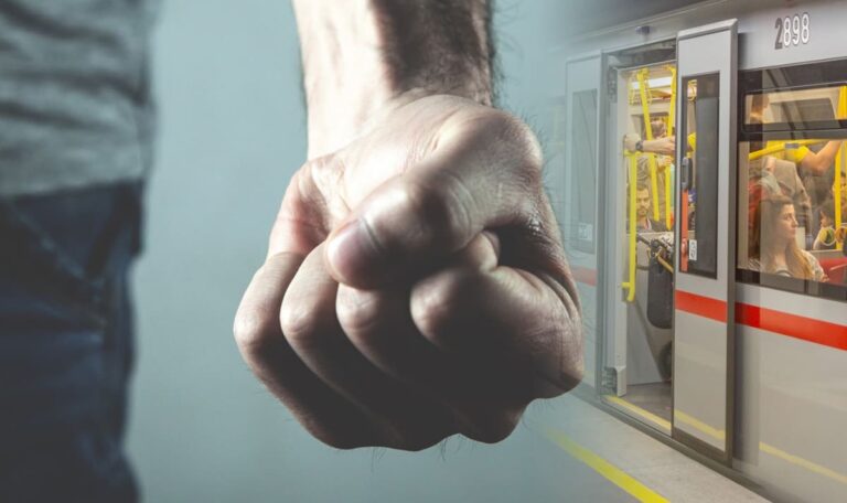 U-Bahn-Horror: Klaps auf Po endet mit ausgeschlagenen Zähnen