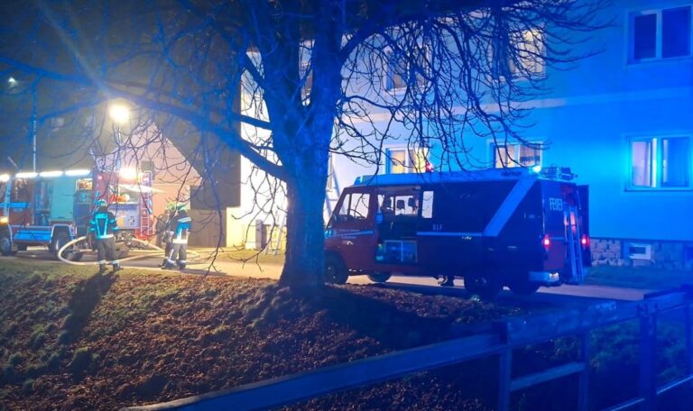 Von Flammen eingeschlossen: Baby aus brennendem Haus gerettet (FOTOS)