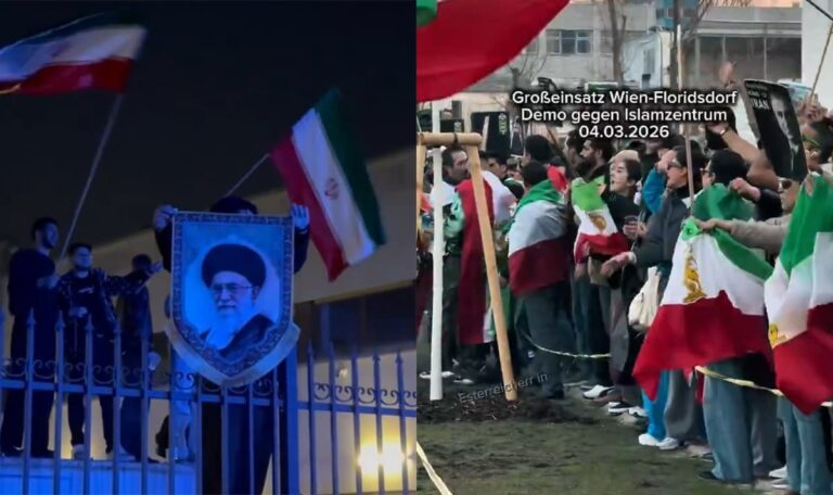 Khamenei-Trauerfeier löst Straßenschlacht in Floridsdorf aus (VIDEO)