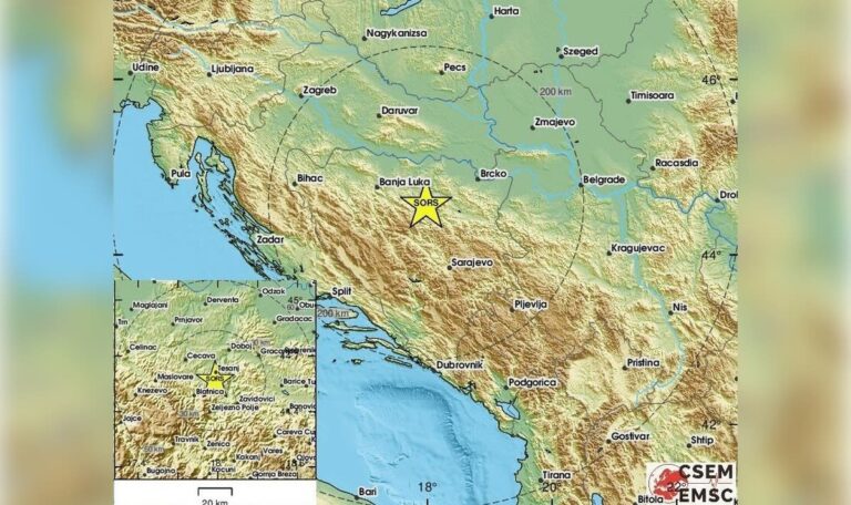 Erdbeben erschüttert Balkan – „Klang wie ein Schlag“